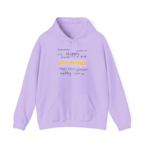 Pittsburgh Yinzerisms - Unisex Heavy Blend™ Hooded Sweatshirt Hoodie - YinzerShop