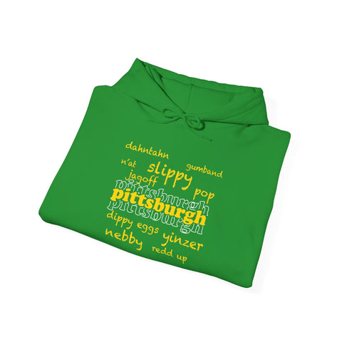 Pittsburgh Yinzerisms - Unisex Heavy Blend™ Hooded Sweatshirt Hoodie - YinzerShop