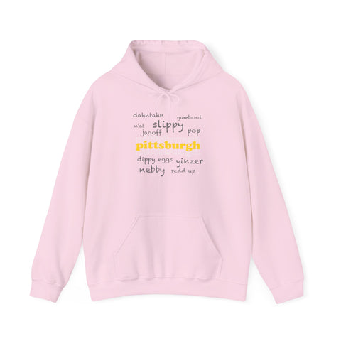 Pittsburgh Yinzerisms - Unisex Heavy Blend™ Hooded Sweatshirt Hoodie - YinzerShop