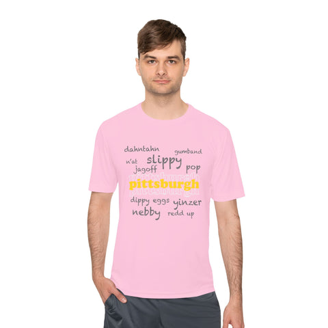 Pittsburgh Yinzerisms - Unisex Moisture Wicking Tee T-Shirt - YinzerShop