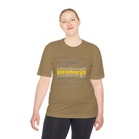 Pittsburgh Yinzerisms - Unisex Moisture Wicking Tee T-Shirt - YinzerShop