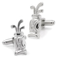 Plated Golf Bag Cufflinks – Durable Metal Men's Fashion Accessories Gift Cufflinks - YinzerShop