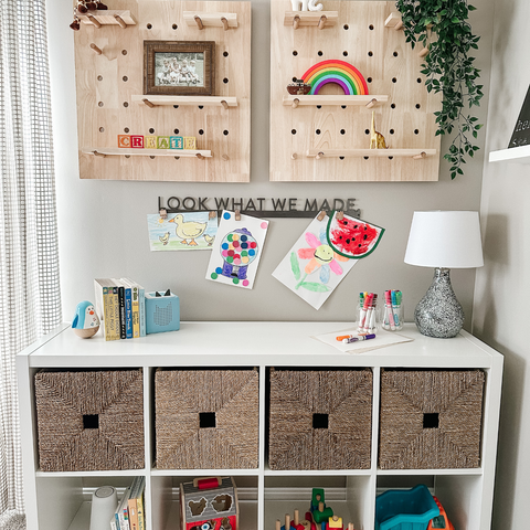 'Look What We Made' Magnetic Bar (sans serif font)