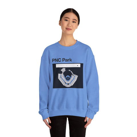 PNC Park - Heavy Blend™ Crewneck Sweatshirt Sweatshirt - YinzerShop