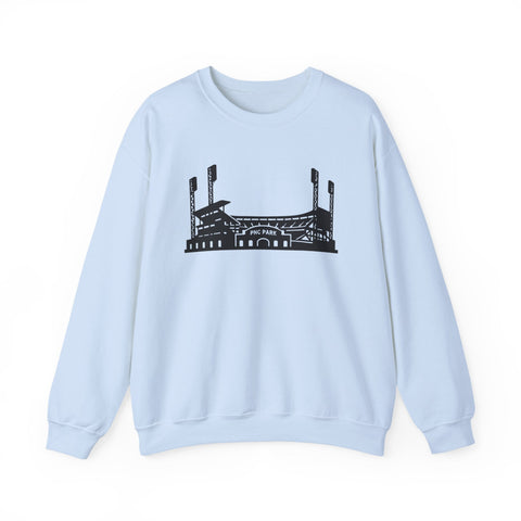 PNC Park - Heavy Blend™ Crewneck Sweatshirt Sweatshirt - YinzerShop