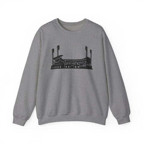 PNC Park - Heavy Blend™ Crewneck Sweatshirt Sweatshirt - YinzerShop