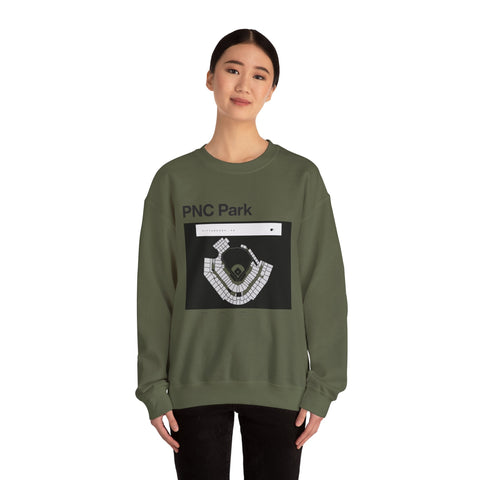 PNC Park - Heavy Blend™ Crewneck Sweatshirt Sweatshirt - YinzerShop