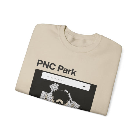 PNC Park - Heavy Blend™ Crewneck Sweatshirt Sweatshirt - YinzerShop