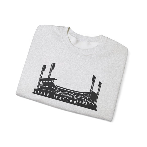 PNC Park - Heavy Blend™ Crewneck Sweatshirt Sweatshirt - YinzerShop