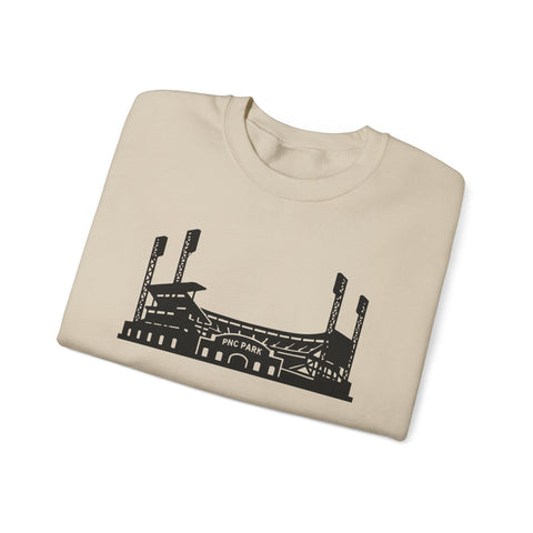 PNC Park - Heavy Blend™ Crewneck Sweatshirt Sweatshirt - YinzerShop