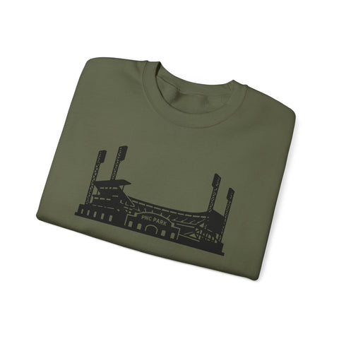 PNC Park - Heavy Blend™ Crewneck Sweatshirt Sweatshirt - YinzerShop