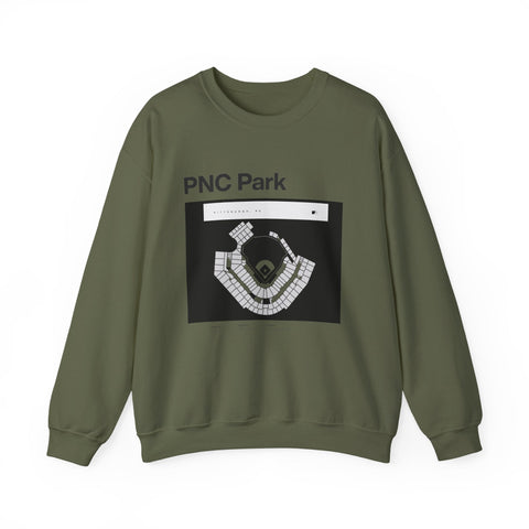 PNC Park - Heavy Blend™ Crewneck Sweatshirt Sweatshirt - YinzerShop