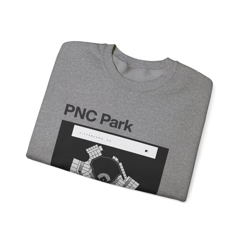 PNC Park - Heavy Blend™ Crewneck Sweatshirt Sweatshirt - YinzerShop