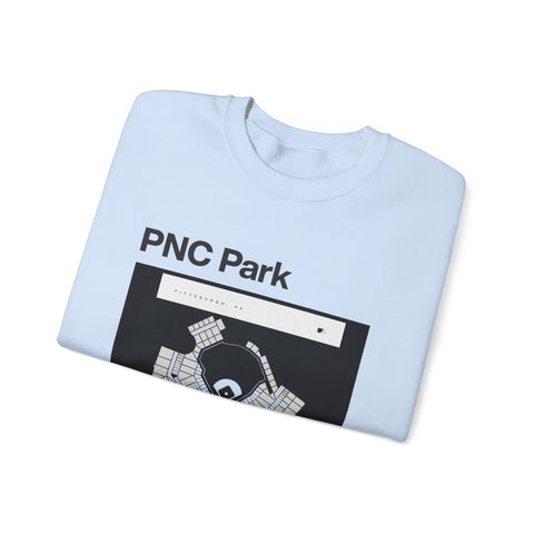 PNC Park - Heavy Blend™ Crewneck Sweatshirt Sweatshirt - YinzerShop
