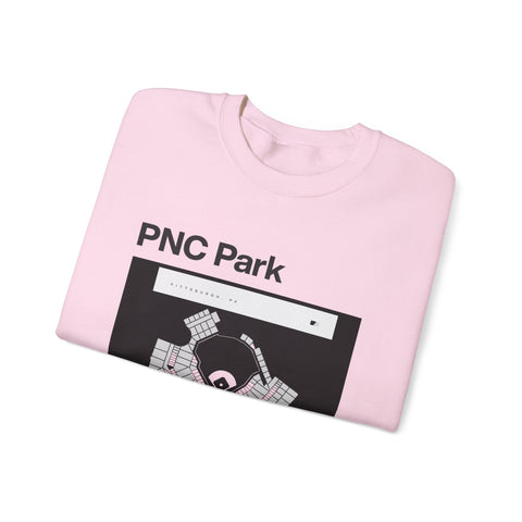 PNC Park - Heavy Blend™ Crewneck Sweatshirt Sweatshirt - YinzerShop
