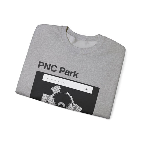 PNC Park - Heavy Blend™ Crewneck Sweatshirt Sweatshirt - YinzerShop