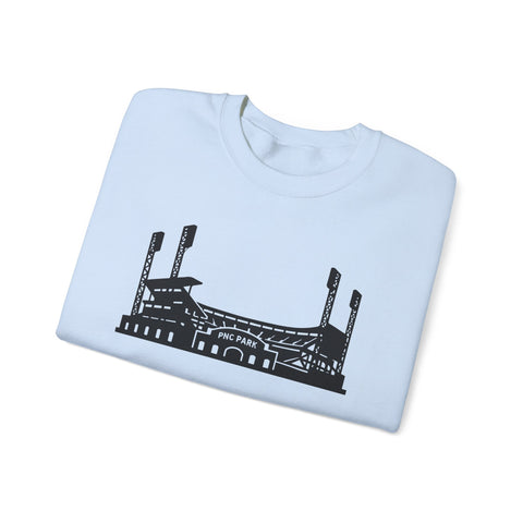 PNC Park - Heavy Blend™ Crewneck Sweatshirt Sweatshirt - YinzerShop