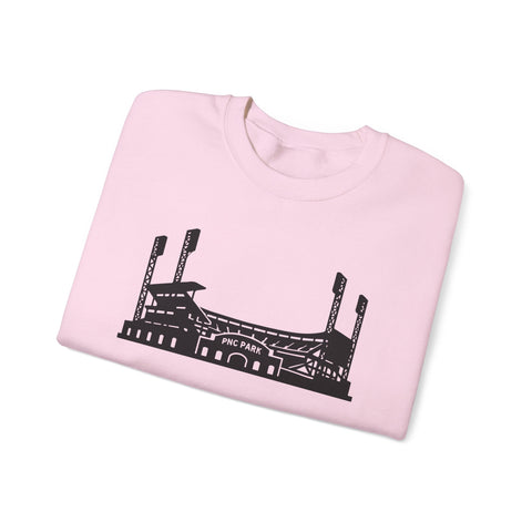 PNC Park - Heavy Blend™ Crewneck Sweatshirt Sweatshirt - YinzerShop