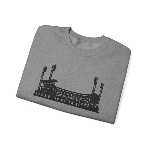 PNC Park - Heavy Blend™ Crewneck Sweatshirt Sweatshirt - YinzerShop