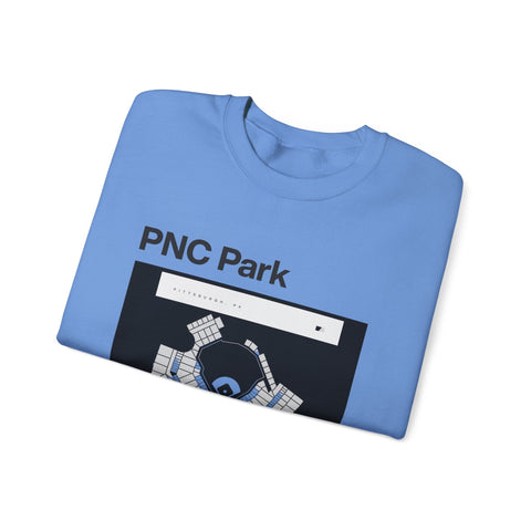 PNC Park - Heavy Blend™ Crewneck Sweatshirt Sweatshirt - YinzerShop