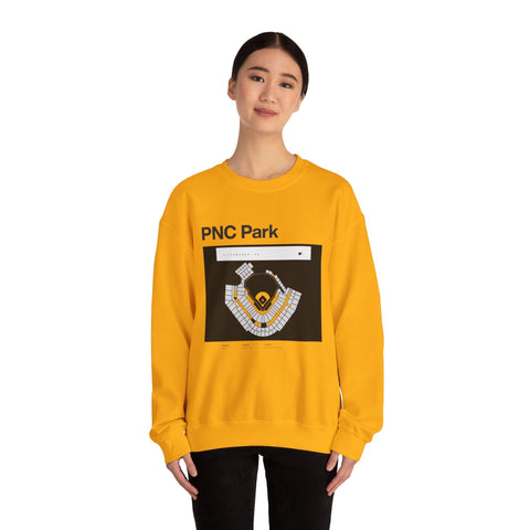 PNC Park - Heavy Blend™ Crewneck Sweatshirt Sweatshirt - YinzerShop