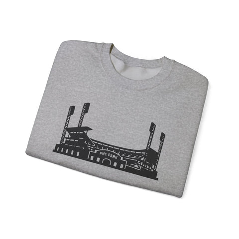 PNC Park - Heavy Blend™ Crewneck Sweatshirt Sweatshirt - YinzerShop
