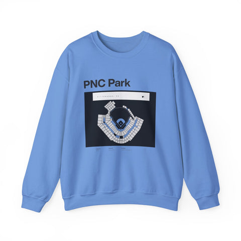 PNC Park - Heavy Blend™ Crewneck Sweatshirt Sweatshirt - YinzerShop