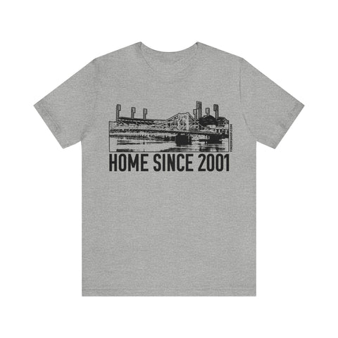 Pnc Park Home Series T-Shirt - Short Sleeve Tee T-Shirt Printify Athletic Heather S 