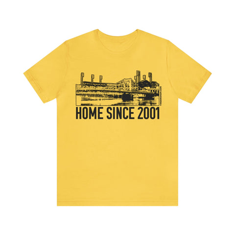 Pnc Park Home Series T-Shirt - Short Sleeve Tee T-Shirt Printify Yellow S 