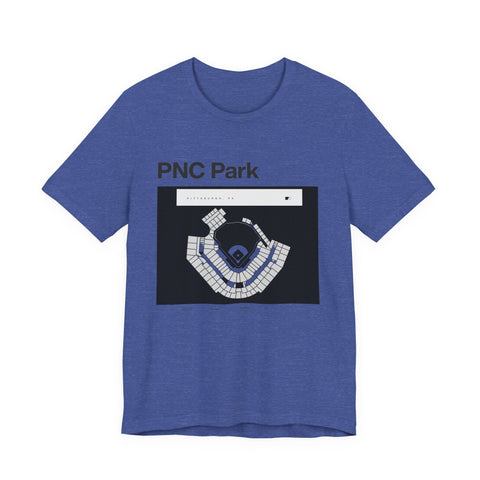 PNC Park Unisex Jersey Tee - Classic Bella Canvas 3001 Soft Cotton Shirt T-Shirt - YinzerShop