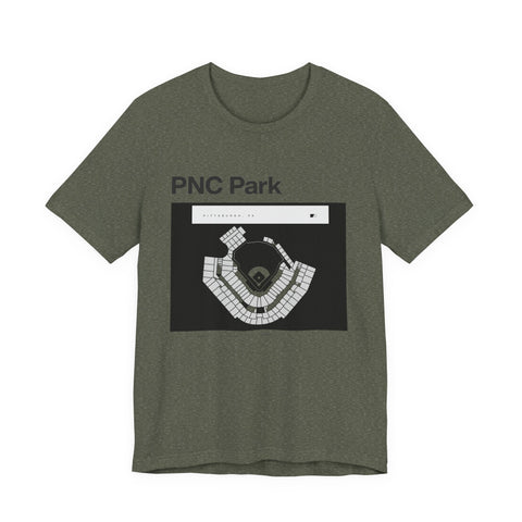 PNC Park Unisex Jersey Tee - Classic Bella Canvas 3001 Soft Cotton Shirt T-Shirt - YinzerShop