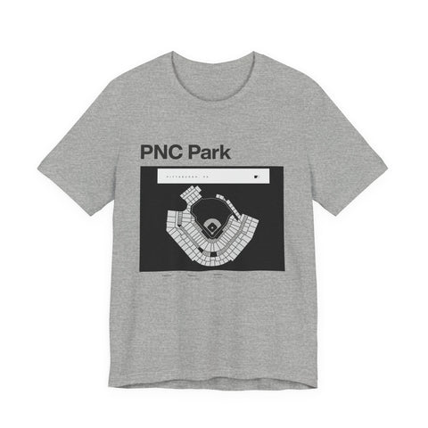 PNC Park Unisex Jersey Tee - Classic Bella Canvas 3001 Soft Cotton Shirt T-Shirt - YinzerShop