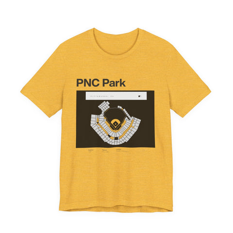 PNC Park Unisex Jersey Tee - Classic Bella Canvas 3001 Soft Cotton Shirt T-Shirt - YinzerShop