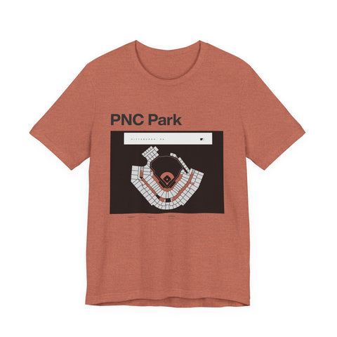 PNC Park Unisex Jersey Tee - Classic Bella Canvas 3001 Soft Cotton Shirt T-Shirt - YinzerShop