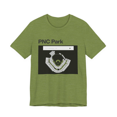PNC Park Unisex Jersey Tee - Classic Bella Canvas 3001 Soft Cotton Shirt T-Shirt - YinzerShop