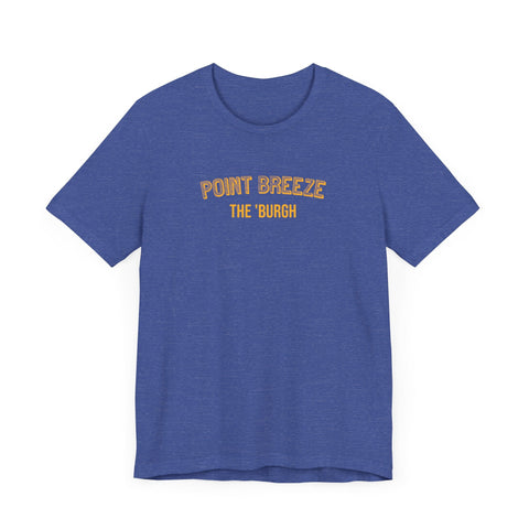 Point Breeze - The Burgh Neighborhood Series - Unisex Jersey Short Sleeve Tee T-Shirt - YinzerShop
