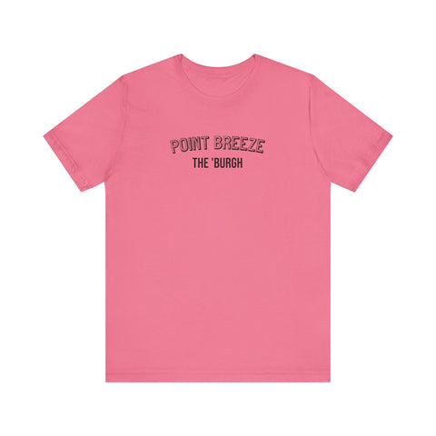 Point Breeze - The Burgh Neighborhood Series - Unisex Jersey Short Sleeve Tee T-Shirt - YinzerShop