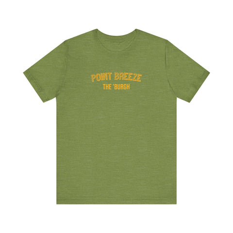 Point Breeze - The Burgh Neighborhood Series - Unisex Jersey Short Sleeve Tee T-Shirt - YinzerShop