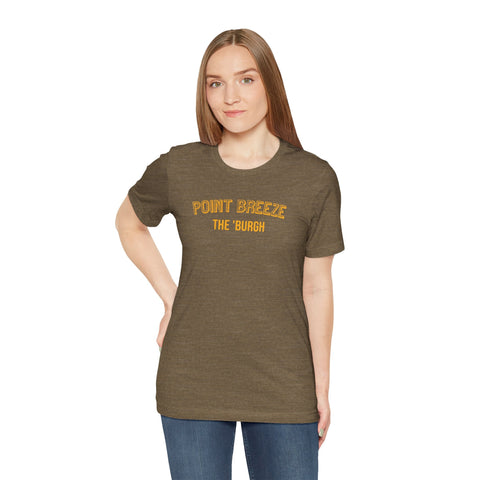 Point Breeze - The Burgh Neighborhood Series - Unisex Jersey Short Sleeve Tee T-Shirt - YinzerShop