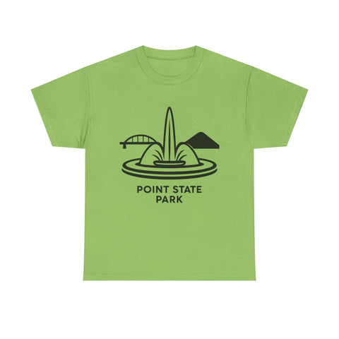 Point State Park - Unisex Heavy Cotton Tee T-Shirt - YinzerShop