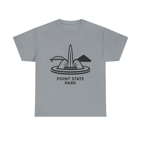 Point State Park - Unisex Heavy Cotton Tee T-Shirt - YinzerShop