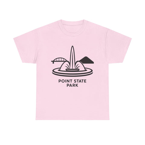 Point State Park - Unisex Heavy Cotton Tee T-Shirt - YinzerShop