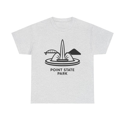 Point State Park - Unisex Heavy Cotton Tee T-Shirt - YinzerShop
