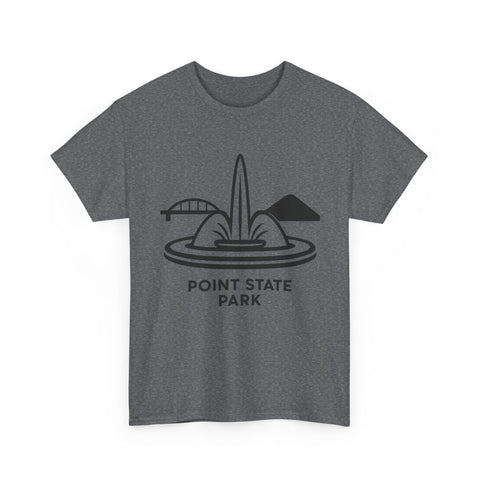 Point State Park - Unisex Heavy Cotton Tee T-Shirt - YinzerShop