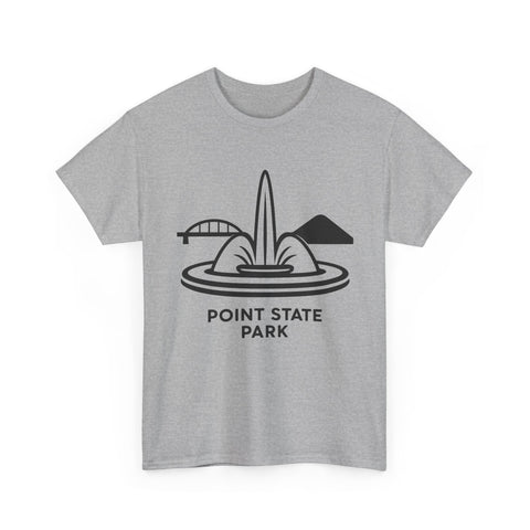 Point State Park - Unisex Heavy Cotton Tee T-Shirt - YinzerShop