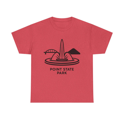 Point State Park - Unisex Heavy Cotton Tee T-Shirt - YinzerShop