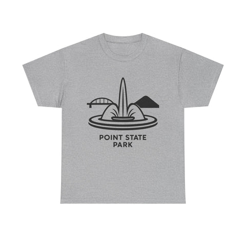 Point State Park - Unisex Heavy Cotton Tee T-Shirt - YinzerShop