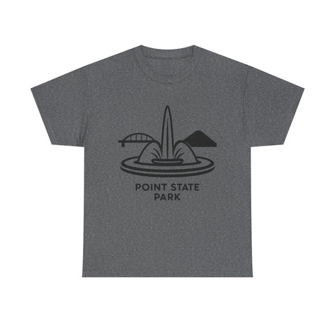 Point State Park - Unisex Heavy Cotton Tee T-Shirt - YinzerShop