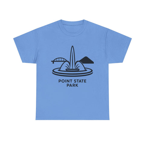 Point State Park - Unisex Heavy Cotton Tee T-Shirt - YinzerShop