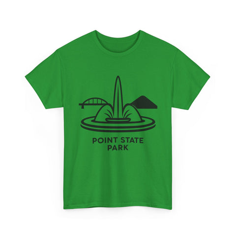 Point State Park - Unisex Heavy Cotton Tee T-Shirt - YinzerShop